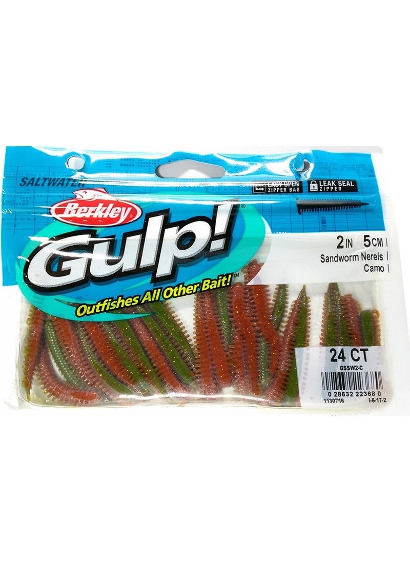 Berkley - Gulpsandworm 5 cm Glass-Oil Silicone - Image 1