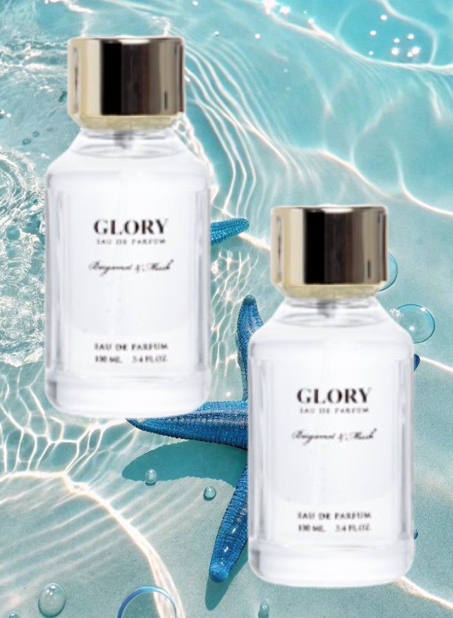 جلوري 2 قطع عطر جلوري 100مل - Image 1