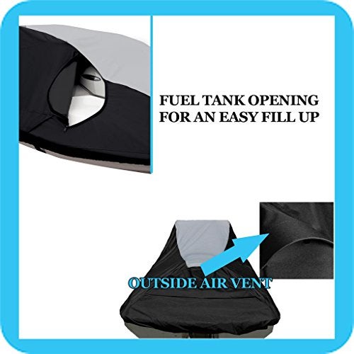 SBU Compatible for Sea Doo Jet Ski Spark TRIXX 2up Cover 2017 2018 2019 2020 2021 2022 Jetski Cover 2 Seater 600 Denier - Image 5