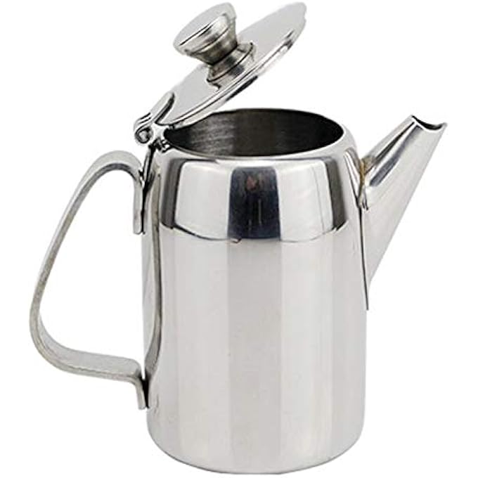 rayihni Stainless Steel Coffee Pot 16 Oz Silver - Image 3