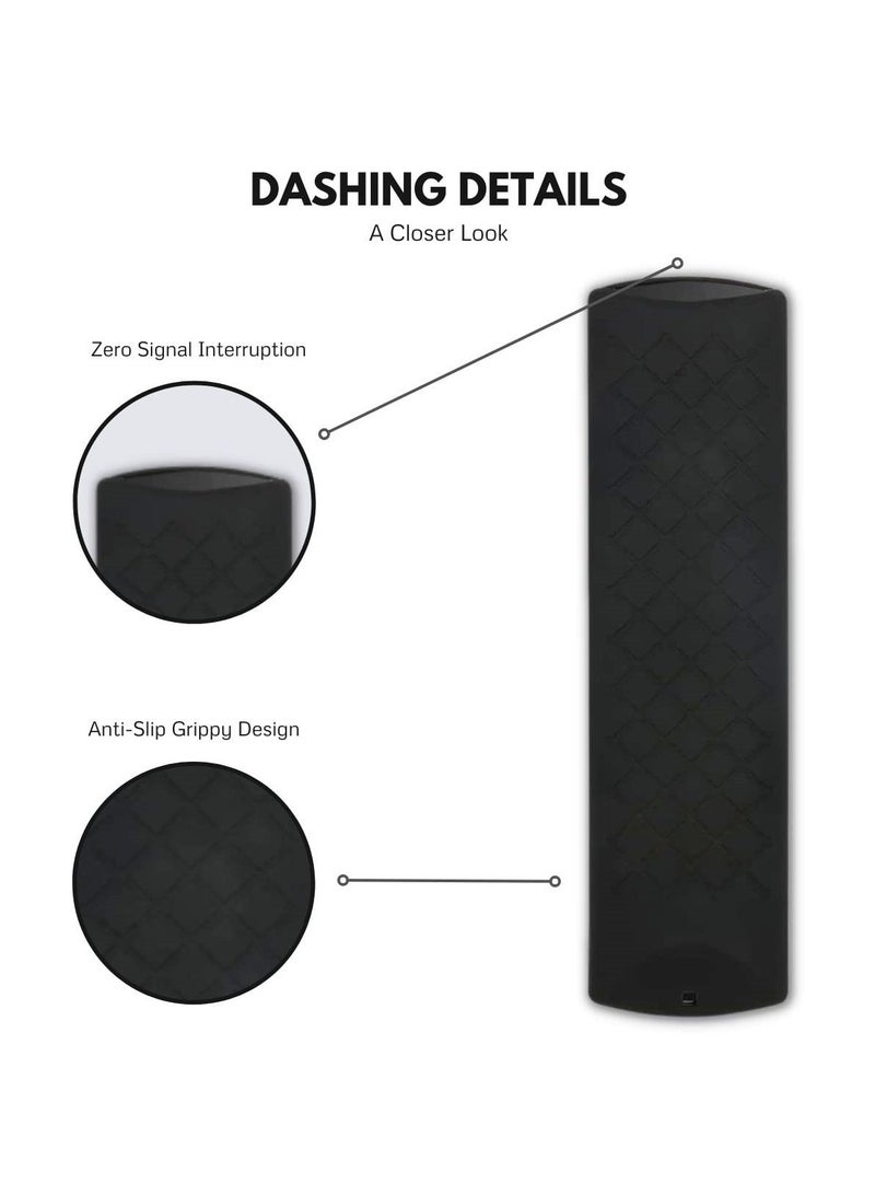 Case For Alexa Voice Remote (3rd Gen) Silicone Cover Case For 2021 Remote Control With Anti-Loss Strap Light Weight Shock Proof  - Image 3