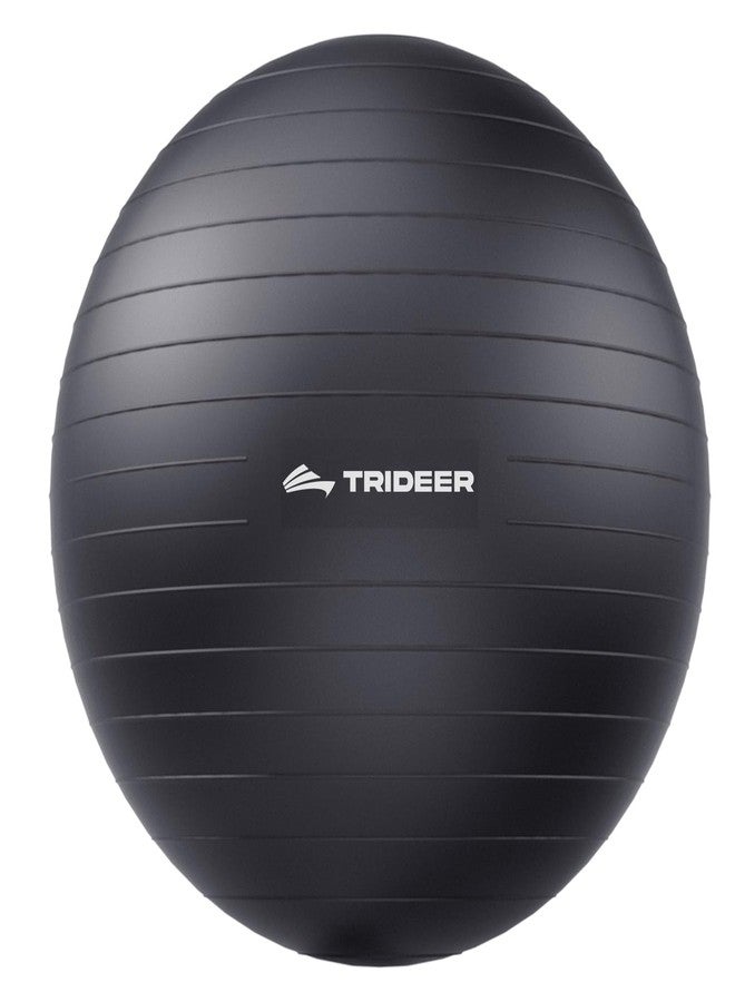 Trideer 45-85cm Extra Thick Exercise Ball (9 Colours), Birthing Ball, Ball Chair, Yoga Pilate Balance Ball with Pump, Anti-Slip & Anti-Burst, 910kg Core Cross Training Ball for Office & Home & Gym - Image 1