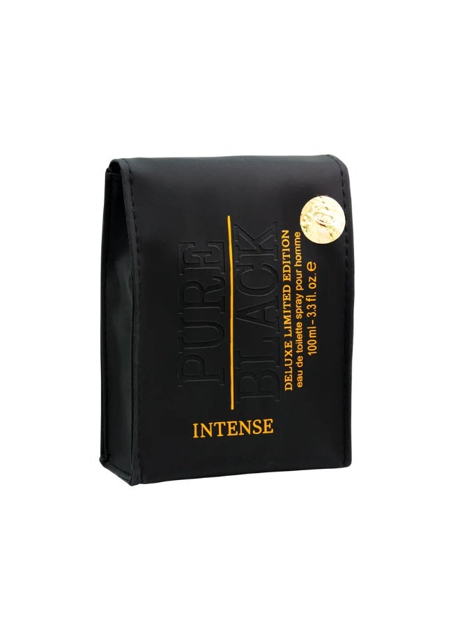 كرياشن لاميس عطر كرييشن لاميس - بيور بلاك إنتنس للرجال 100 مل - اودي تواليت - Image 4