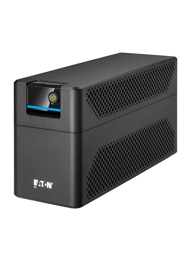 Eaton - Eaton 5E Gen2 900VA 480W Line-Interactive UPS with USB and 4 IEC C13 Outlets – Black - Image 1