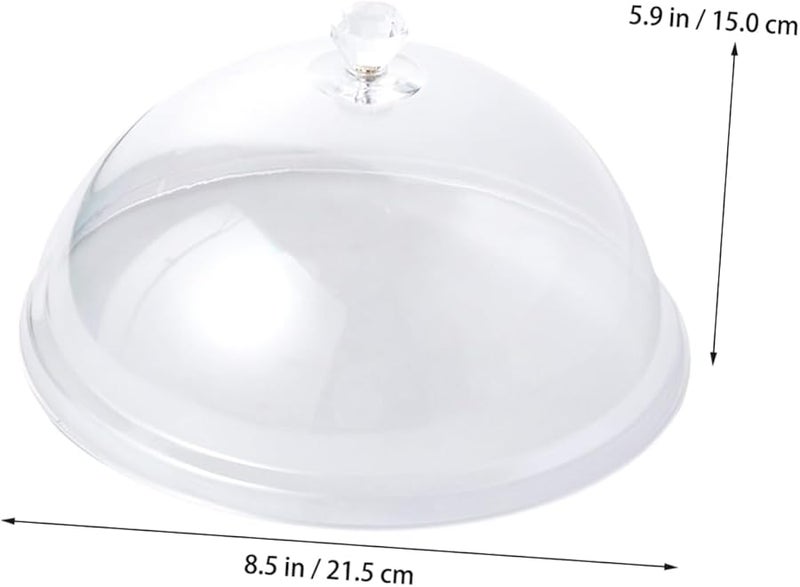 Unomor Insulated Plastic Food Cover 21.5cm Diameter Circle Shape Portable Sturdy - Image 3