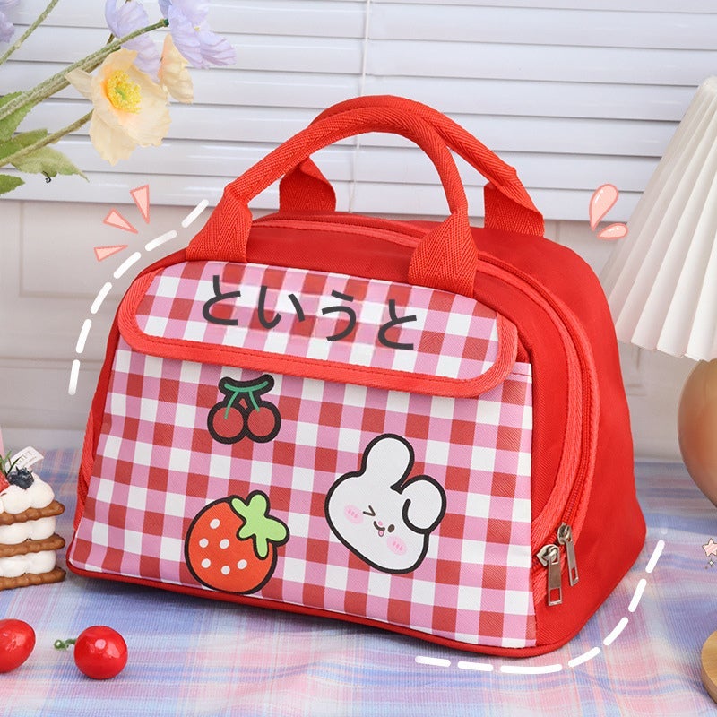 Thick Insulated Lunch Bag with Cartoon Design - Image 2