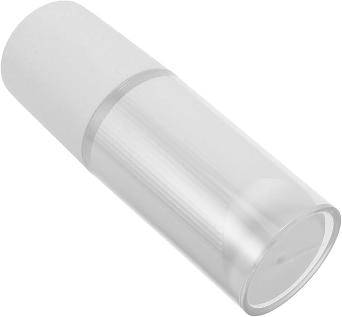 Portable Travel Toothbrush Holder With Rinsing Cup Lightweight Plastic Storage Box White - Image 1