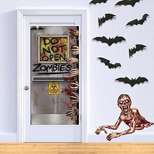 Beistle Zombies Lab Door Cover, 30" by 5', Multicolor - Image 5