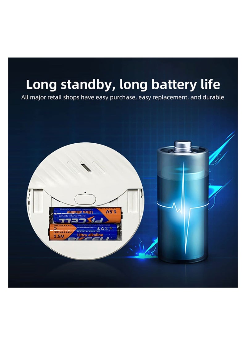 Captaintech WiFi Smart Door Window Alarm, Vibration Sensors with 130dB Alarm and Free App Alerts, with Virtually Any Window, Glass Break Alarm Perfect for Home, Office, Dorm Room - Image 5