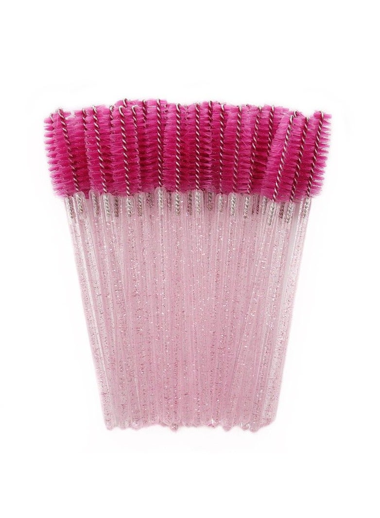 BEAUTY PLUS 50 Piece Eyelash And Eyebrow Brush Set  Multicolour - Image 1