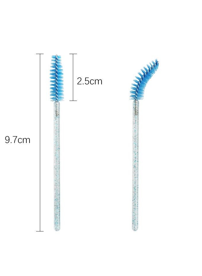 BEAUTY PLUS 50 Piece Eyelash And Eyebrow Brush Set  Multicolour - Image 5