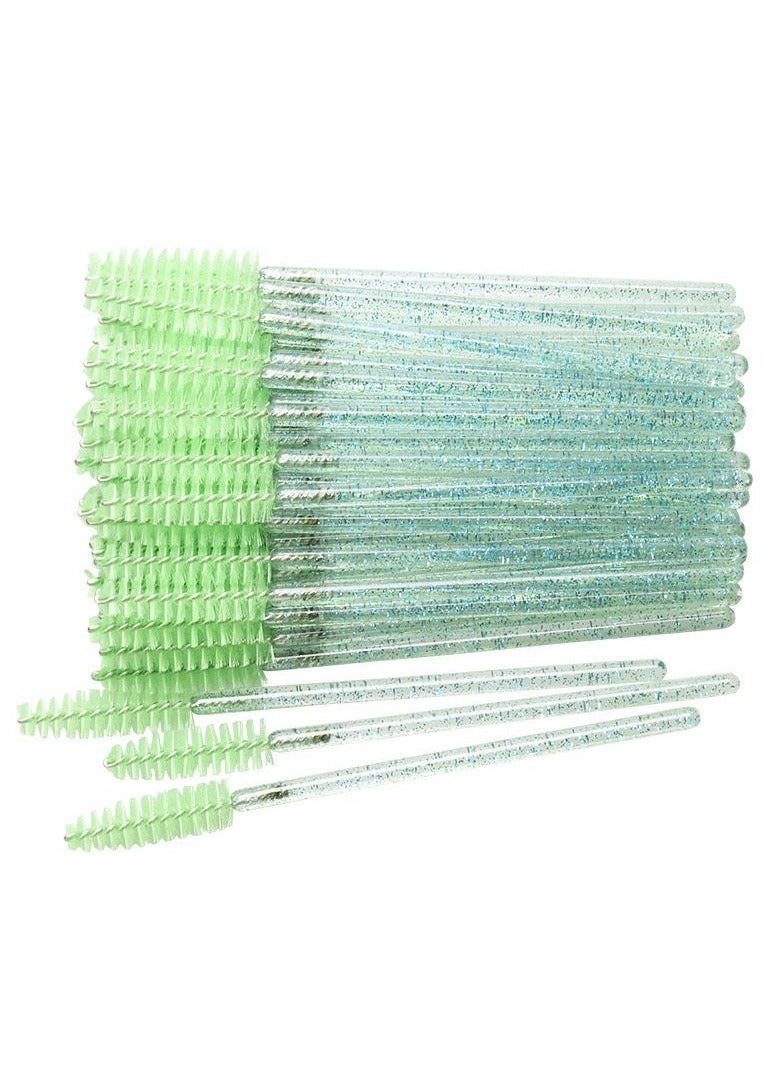 BEAUTY PLUS 50 Piece Eyelash And Eyebrow Brush Set  Multicolour - Image 4