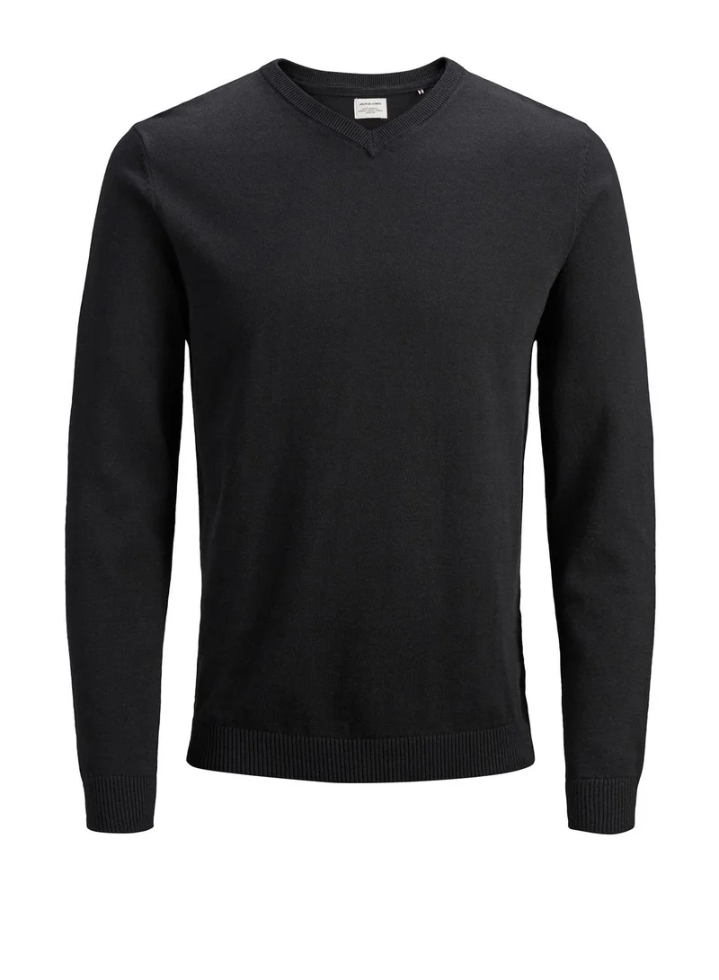JACK & JONES Essential Knitted V-Neck Sweater