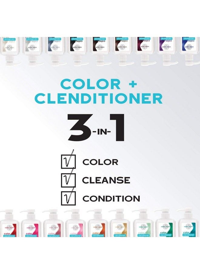 KERACOLOR - Clenditioner Red Hair Dye Semi Permanent Hair Color Depositing Conditioner Crueltyfree 12 Fl. Oz. - Image 1
