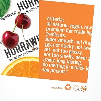 HURRAW Papaya Pineapple Lip Balm - Image 5