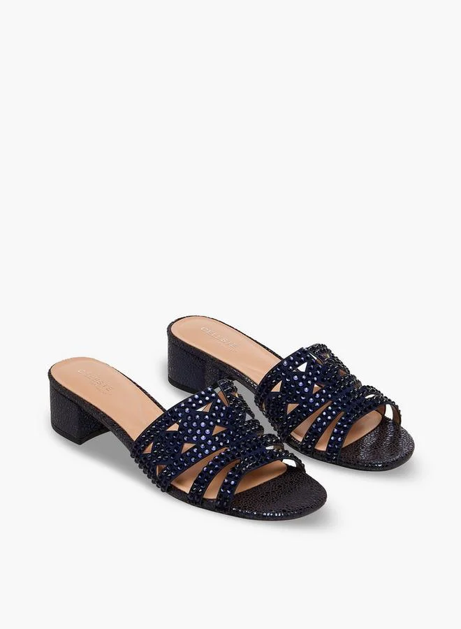 سيليست Women Embellished Block Heel Sandals