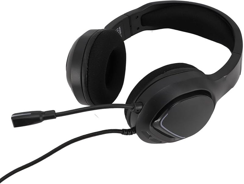 Eujgoov RGB Gaming Headset with Microphone for PC PS5 Switch Laptop Adjustable Sound - Image 5