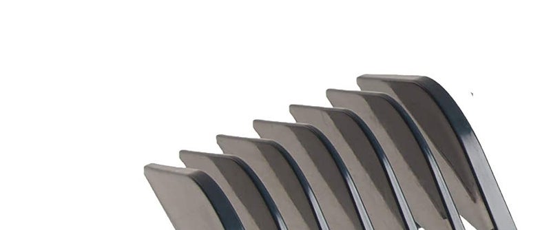 Andis مجموعة مشط ملحق ماكينة حلاقة أنديس ماستر سيريز المتميزة مع حراس الحلاقة وأدلة القطع مع مشبك معدني أسود 7 قطع - Image 3