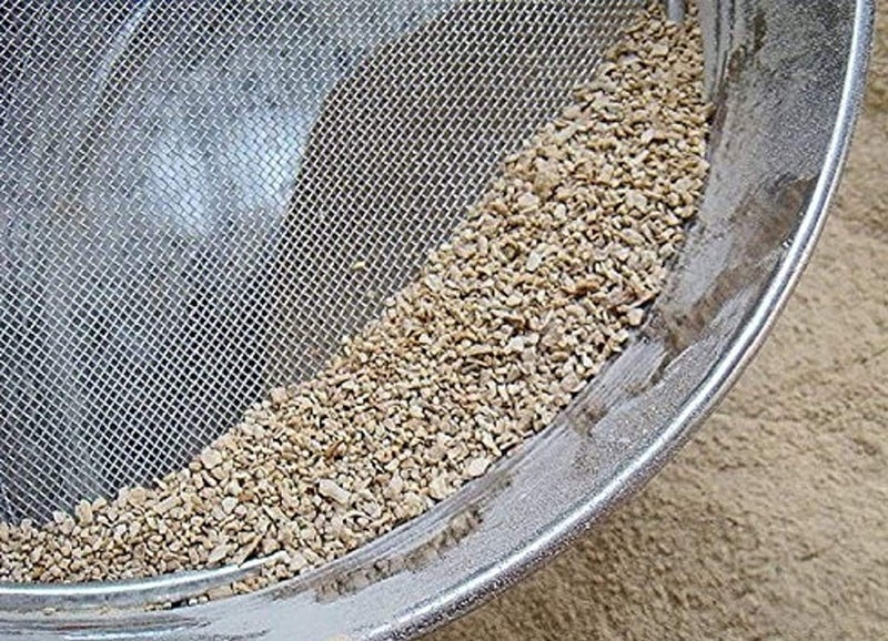 Sygnius Stainless Steel Food Strainers Atta Chalni Flour Sieve Sifting Strainer Cake Sugar Baking Kitchen Tools Flatware Sets Sifters for Baking Powdered Sugar Set of 3 Differences - Image 5