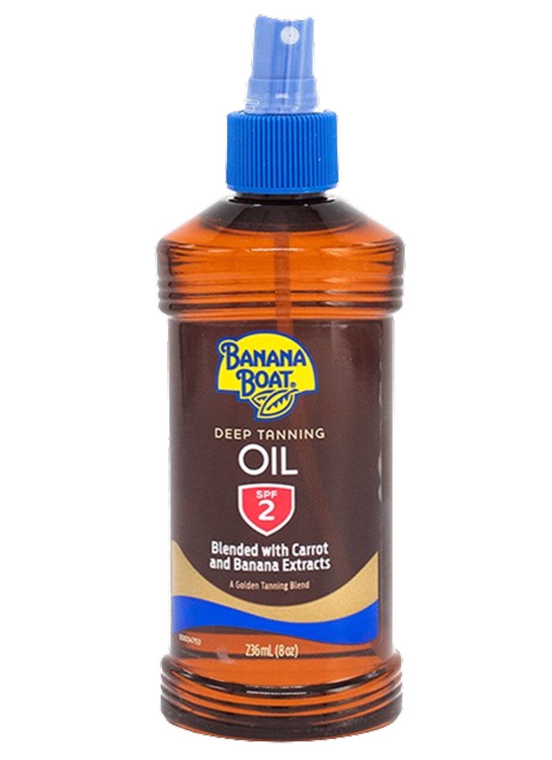 BANANA BOAT Deep Tanning Spf 2 Oil - Image 1