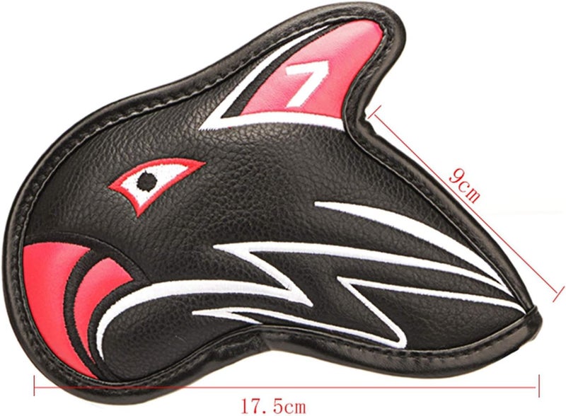 klarako 11pcs Waterproof Skull Golf Cover Club Putter Headcover Golfer Putters Irons Anti-Scratch Covers Accessories Gift - Image 4