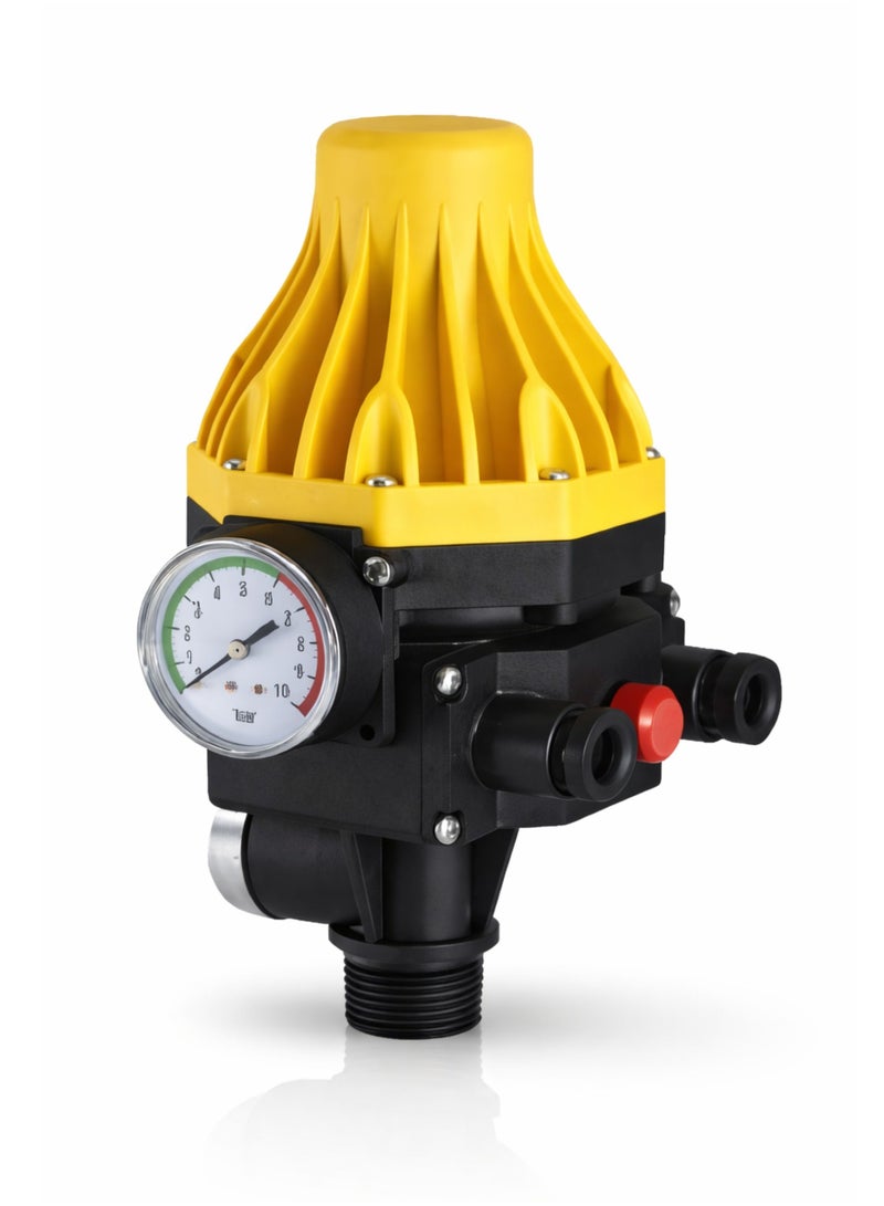 MODI Automatic Water Pump Pressure Controller With Built-In Gauge, Dry Run Protection, Auto Start Stop Control System For Home Water Booster Pump - Image 3