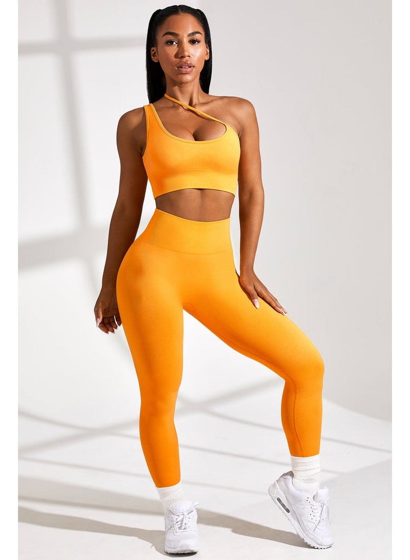 Women's Yoga Fitness Sports Bra and Pants Set  - Image 3
