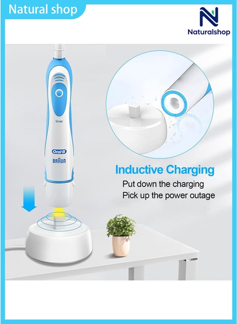 naturalshop USB Charger for Braun Oral B Electric Toothbrush 3757, Waterproof Inductive Charging Base Portable for Travel - Image 3