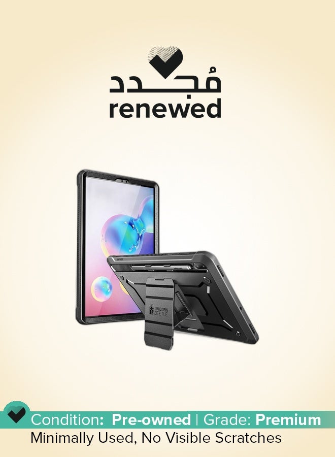 SupCase Renewed - SUPCASE [Unicorn Beetle PRO Series] Case Designed For Galaxy Tab S6 Case (2019 Release), Full-Body Rugged Protective Case with Built-in Screen Protector - Black - Image 1