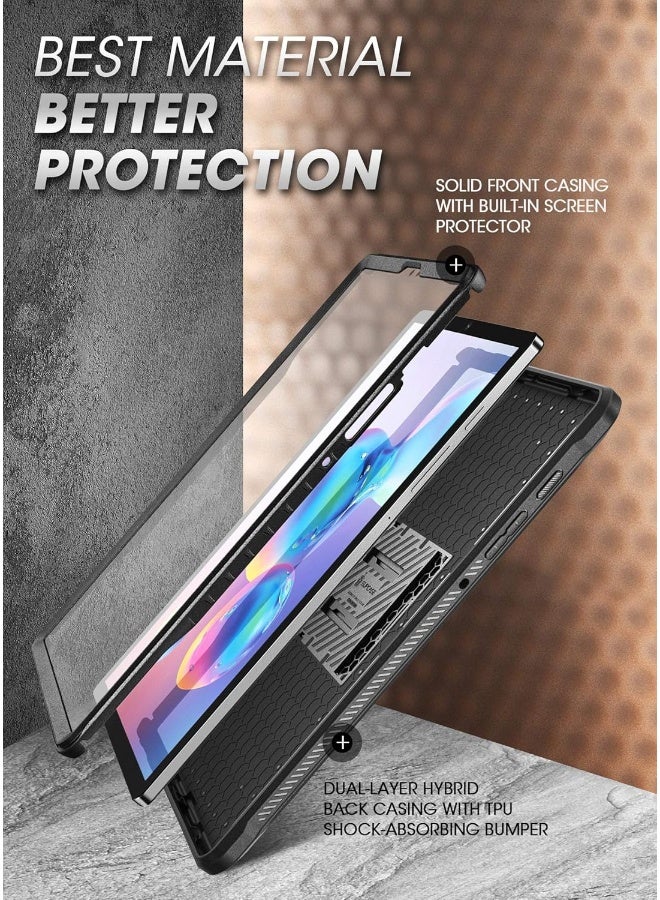 SupCase Renewed - SUPCASE [Unicorn Beetle PRO Series] Case Designed For Galaxy Tab S6 Case (2019 Release), Full-Body Rugged Protective Case with Built-in Screen Protector - Black - Image 4