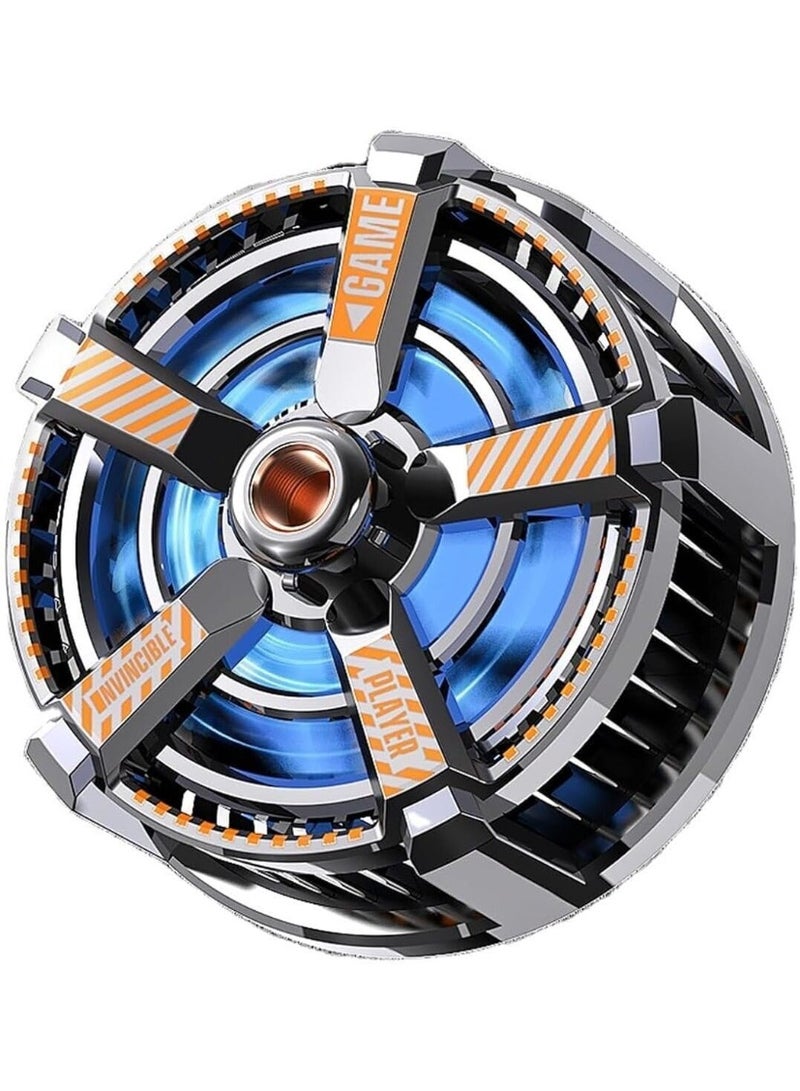 Memo Fast Cooling Mobile Phone Cooler CXA3 , Phone Cooler for Gaming With Cable Type-C , Magnetic and Clip Semiconductor Ice Affect Refrigerator Radiator, RGB Light, Ultra Quiet , Compatible with iPhone & Android Gaming Phones - Image 1