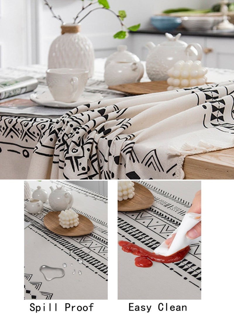 هالامين مفرش طاولة طعام لطاولة الطعام 180*140 سم - Image 2