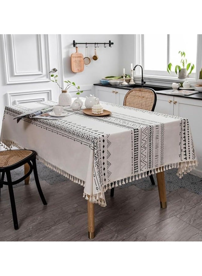 هالامين مفرش طاولة طعام لطاولة الطعام 180*140 سم - Image 3