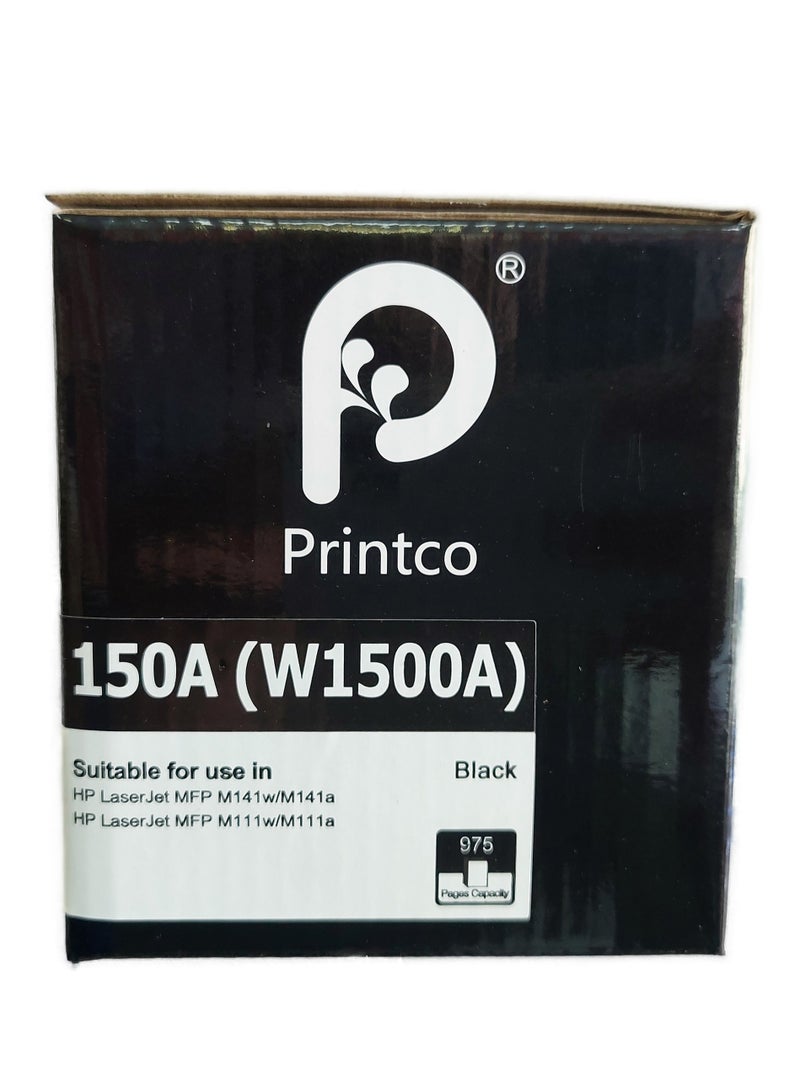 Compatible 150A W1500A Toner Cartridge Replacement  for HP Laserjet M111a M111w MFP M141a M141w MFP M141a M141w Printer Black