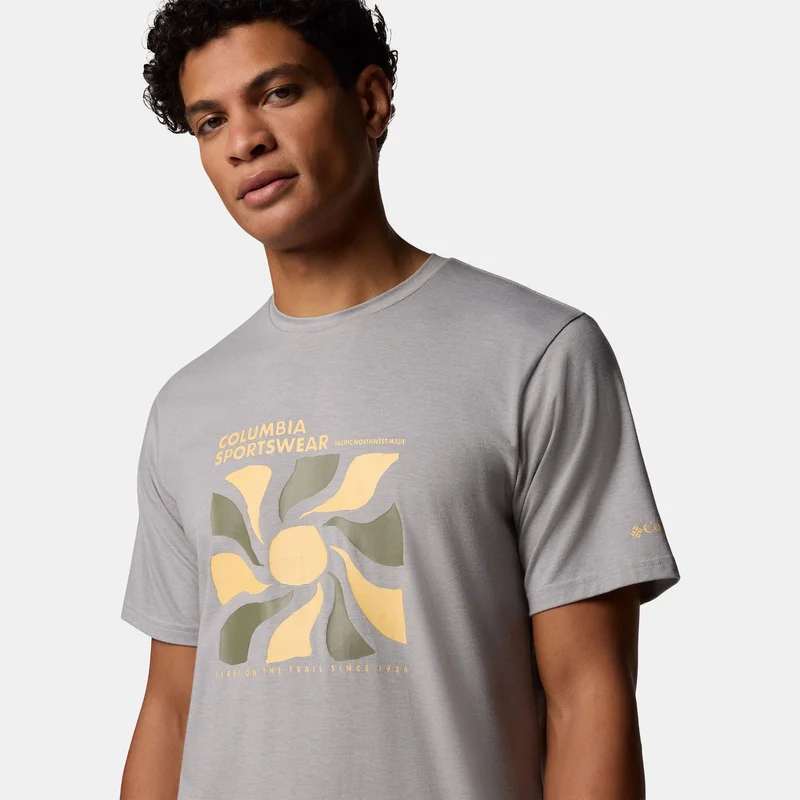 Columbia Black Men's Sun Trek™ Short Sleeve Graphic T-Shirt for Men | Best Price UAE