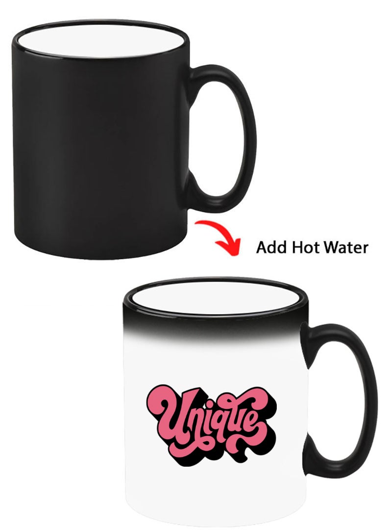 Theodor Color Changing Heat Sensitive Ceramic Mug, Image Revealed When HOT Liquid is Added! Unique-01 - Image 1