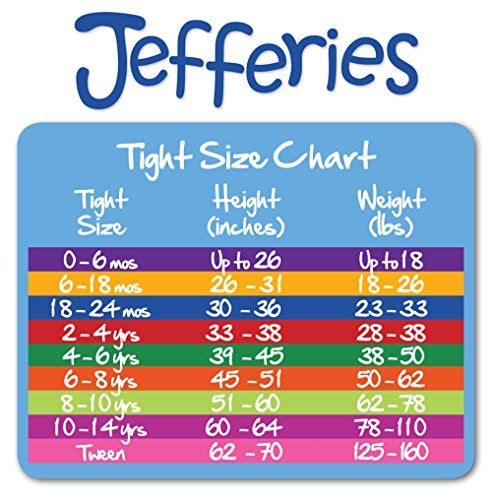 Jefferies Socks Girls 7-16 Daisy Footless Tight, Breeze, 6-8 Years - Image 3