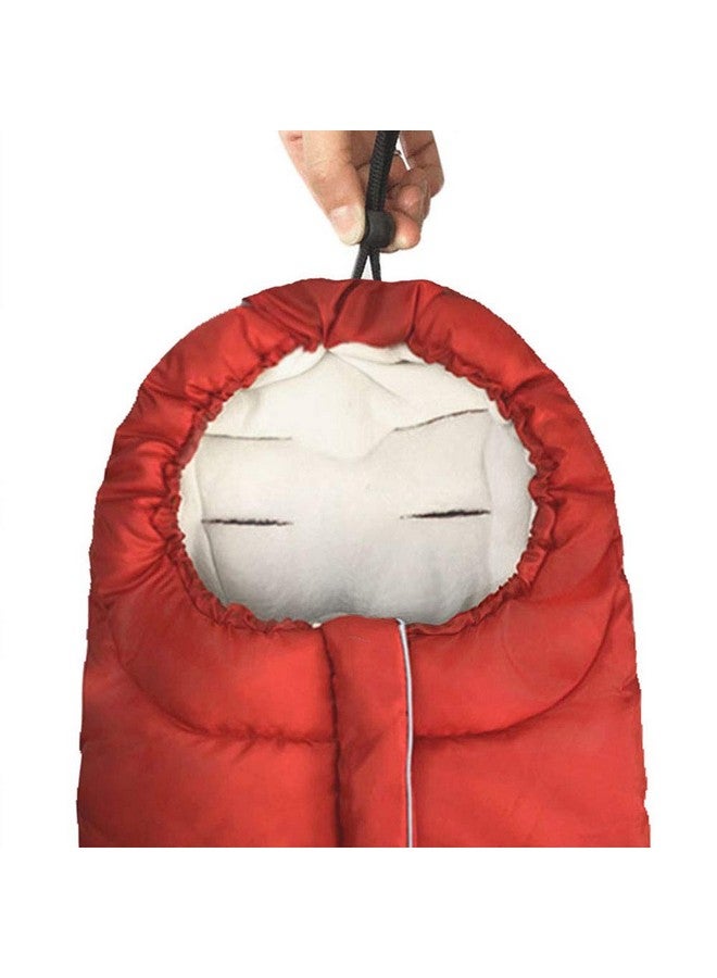 SUNDAY Winter Outdoor Tour Waterproof Baby Stroller Footmuff, Cozy Warm Toddler Sleeping Bag for Most Pushchair, Jogger, Strap Position Adjustable Stroller Blanket - Image 5