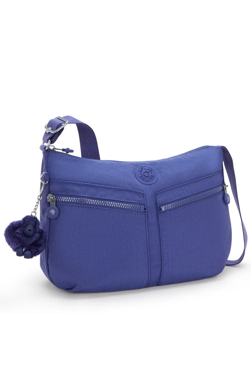 kipling Izellah Medium Female Crossbody Bag - Ocean Blue - Image 4
