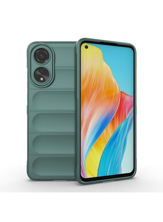 اس-توب جراب لهاتف OPPO A78 4G Global Magic Shield TPU + جراب هاتف من الفلانيل - Image 1