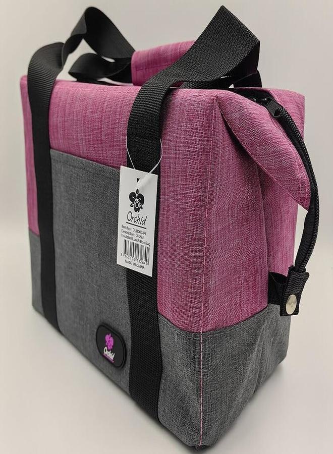 Orchid Insulated Multifunctional Tote Lunch Bag Pink - Image 1