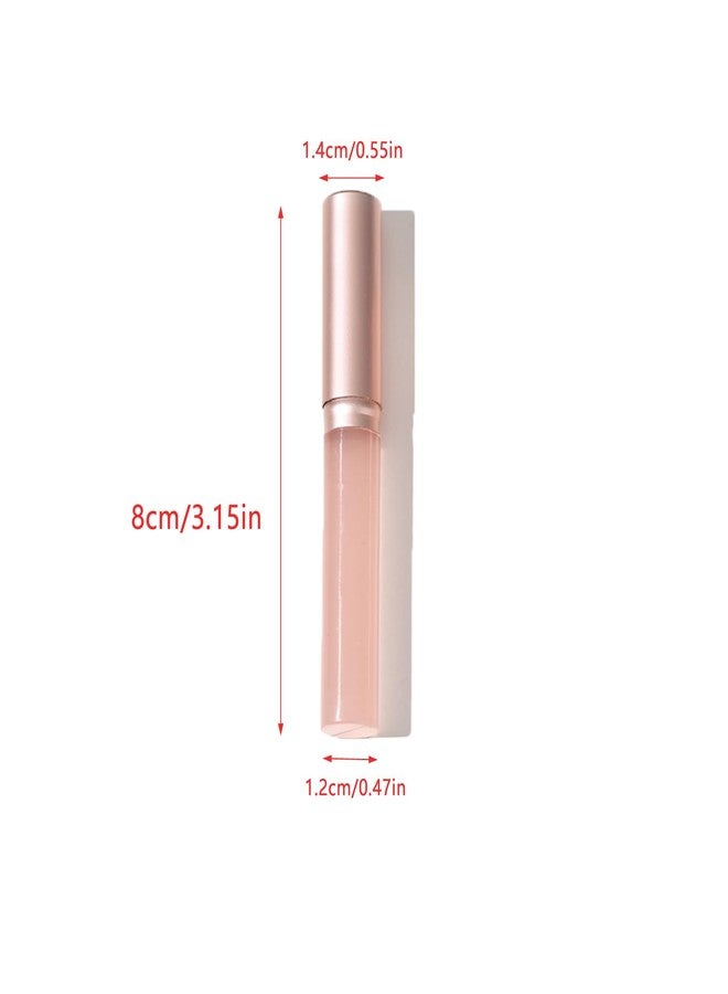 UtySty 3 Pack Silicone Lip Brush Applicator Reusable Nail Art Smudge Brushes for Chrome Powder Lip Mask Balm Pat Ombre Gel Lipstick Concealer Eyeshadow Girls Women Makeup Cosmetic Tool - Image 2