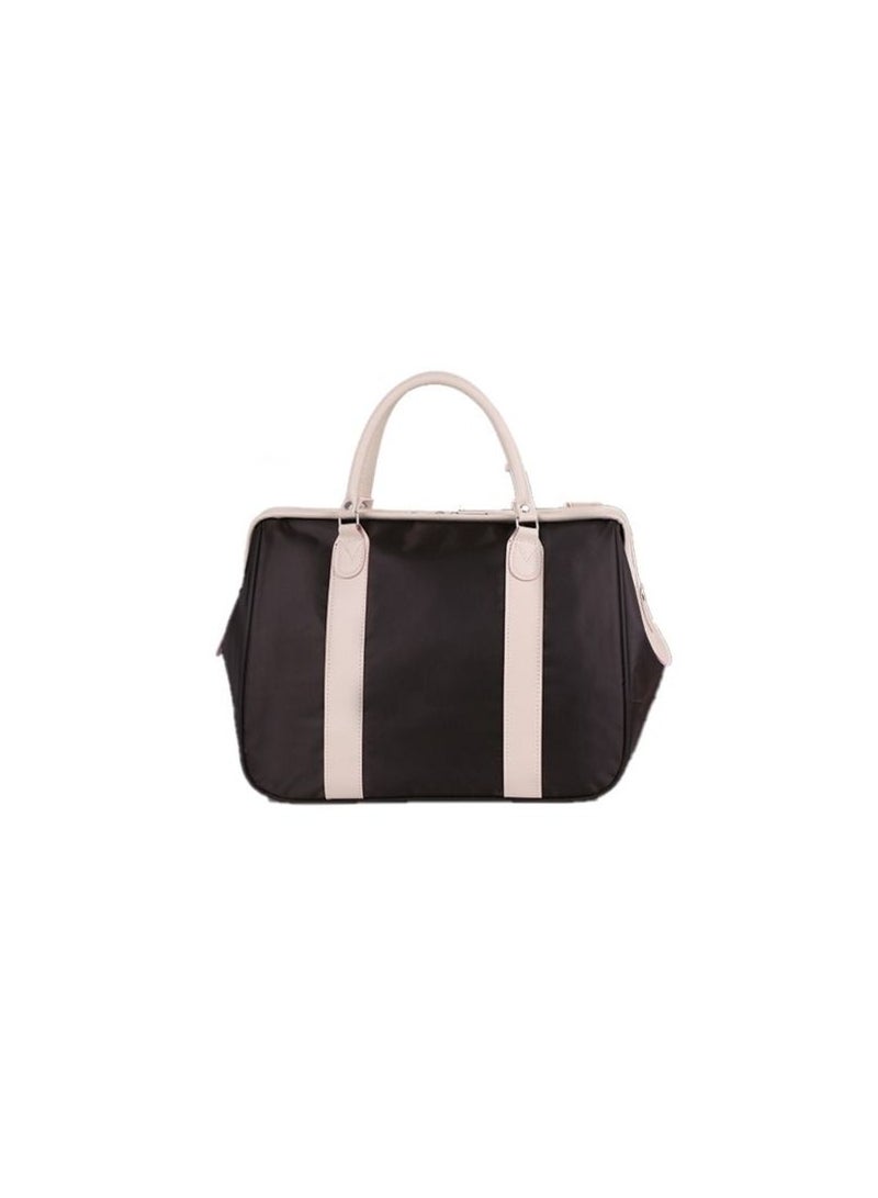 Y&D Multifunctional Large Capacity Short Distance Travel Handheld Duffel Bag Dark Brown  - Image 1
