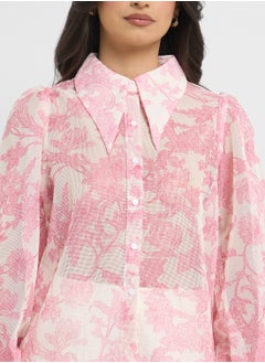ELLA Floral Print Top  - Image 3