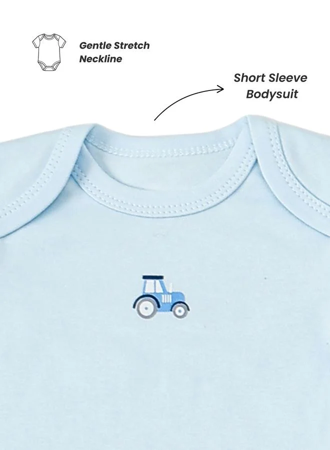 Luna & Lily 5-Piece Tiny Wheels Baby Apparel Set