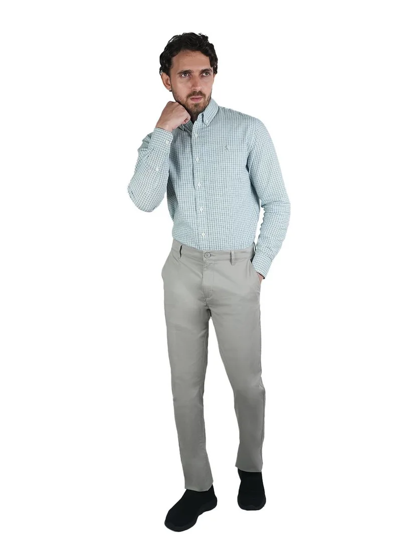 GIORDANO Men's Slim Taper Stretch Twill Pants