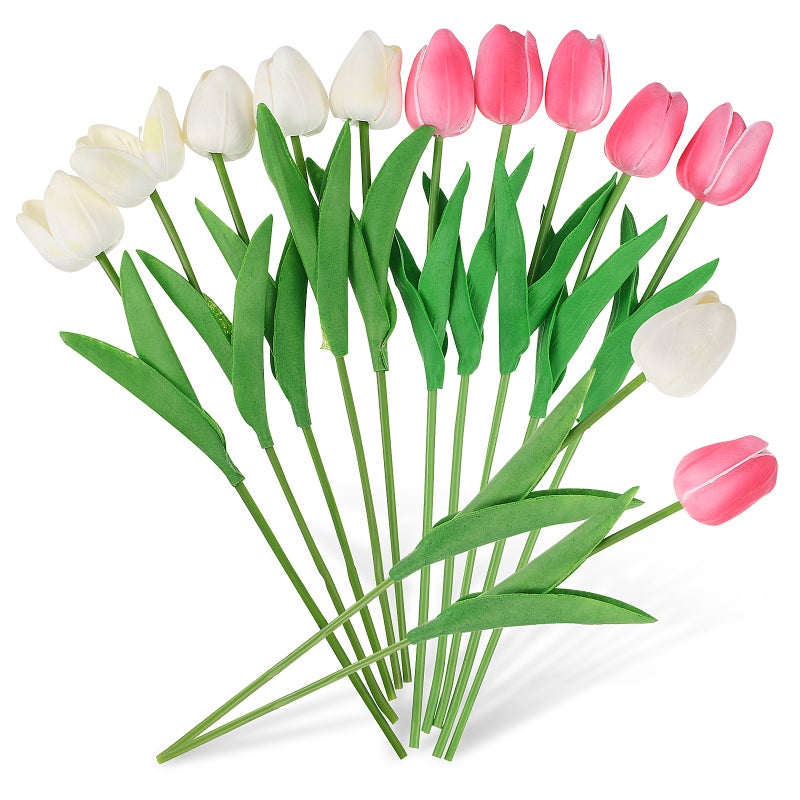 🌱 زهور صناعية من مادة البولي يوريثان مع سيقان من الحديد للاستخدام الداخلي والخارجي - Image 1
