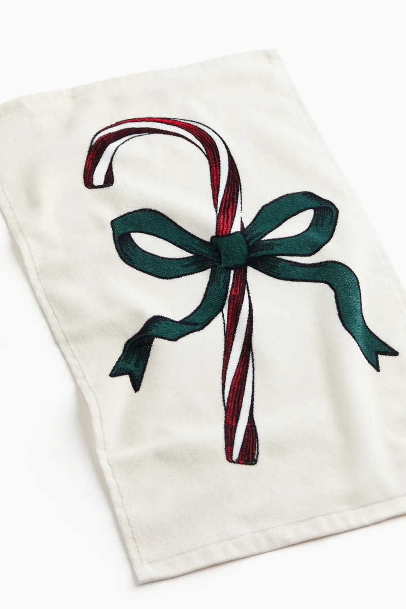 H&M Christmas-motif guest towel