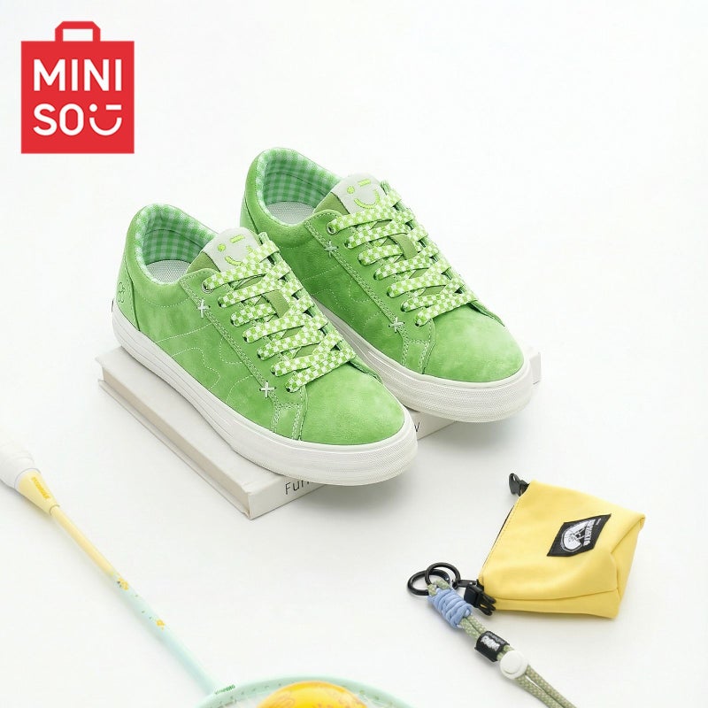 Miniso [MINISO] MINISO Shoes – Summer Original Fresh‑Style Trendy Sneakers, Couple’s Versatile Breathable Casual Shoes - Image 3