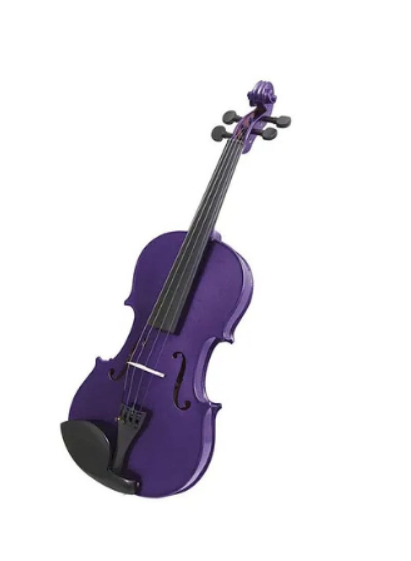 Basswood 4/4 Violin With Carrying Case And Rosin - Image 5